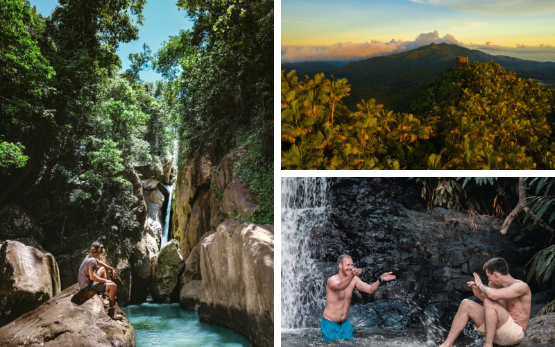 Waterfalls in El Yunque